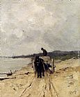 The Sand-Cart by Anton Mauve